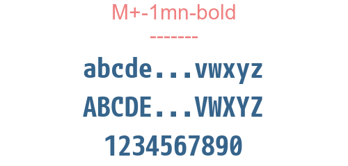 M+-1mn-bold