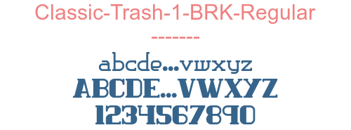 Classic-Trash-1-BRK-Regular