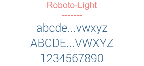 Roboto-Light