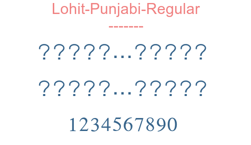 Lohit-Punjabi-Regular