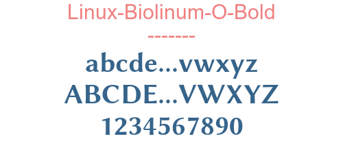 Linux-Biolinum-O-Bold