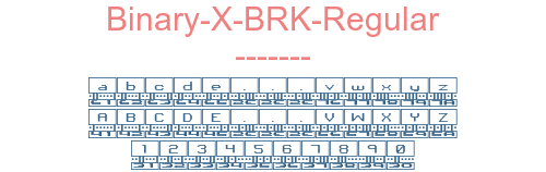 Binary-X-BRK-Regular