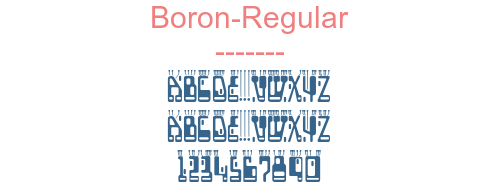 Boron-Regular