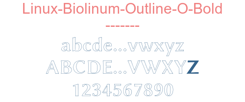 Linux-Biolinum-Outline-O-Bold