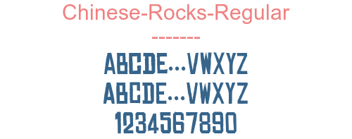 Chinese-Rocks-Regular