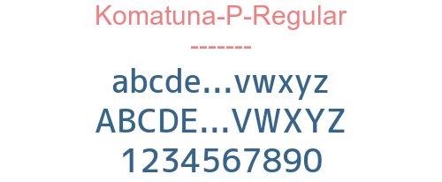 Komatuna-P-Regular