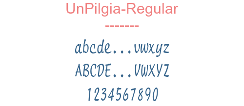 UnPilgia-Regular