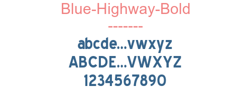 Blue-Highway-Bold