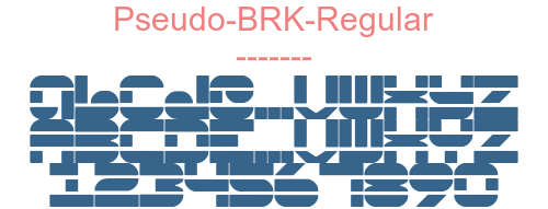 Pseudo-BRK-Regular