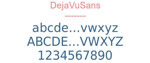 DejaVuSans