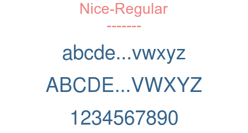 Nice-Regular