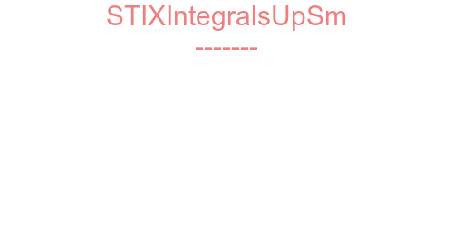 STIXIntegralsUpSm