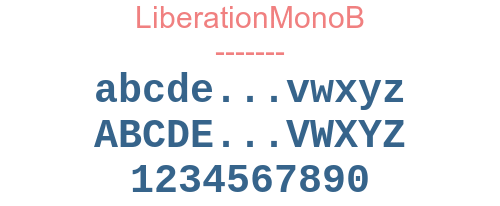 LiberationMonoB