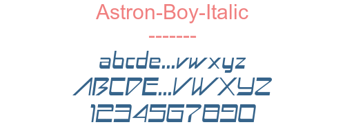 Astron-Boy-Italic