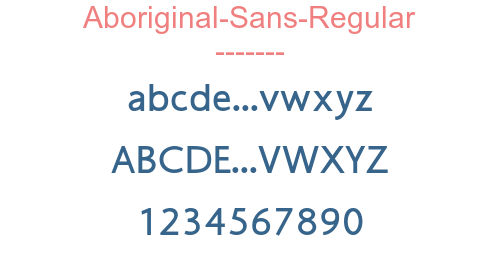 Aboriginal-Sans-Regular