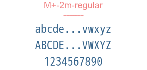 M+-2m-regular