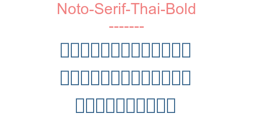 Noto-Serif-Thai-Bold