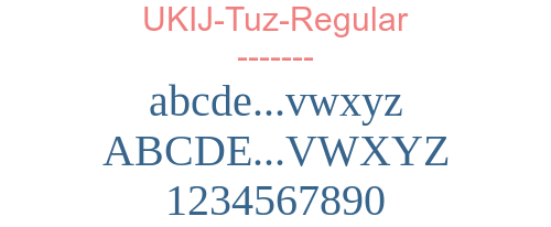 UKIJ-Tuz-Regular