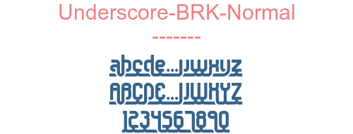 Underscore-BRK-Normal