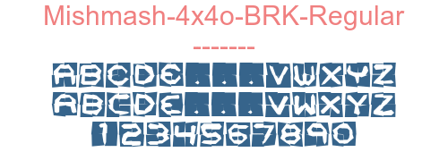 Mishmash-4x4o-BRK-Regular