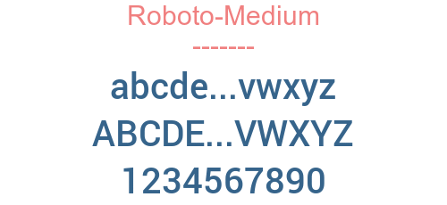 Roboto-Medium