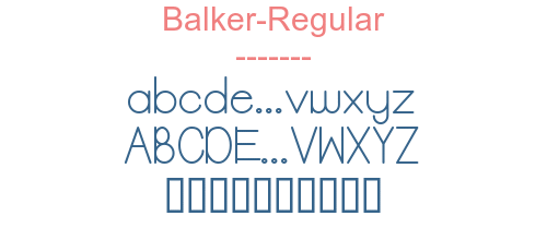 Balker-Regular