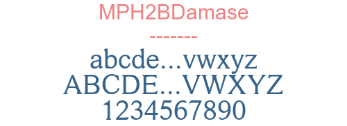 MPH2BDamase