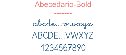 Abecedario-Bold