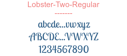 Lobster-Two-Regular