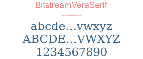 BitstreamVeraSerif