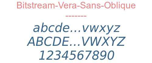 Bitstream-Vera-Sans-Oblique