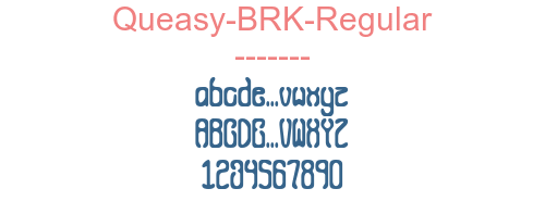 Queasy-BRK-Regular