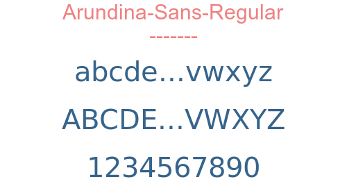 Arundina-Sans-Regular