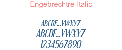 Engebrechtre-Italic