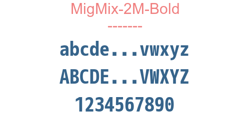 MigMix-2M-Bold