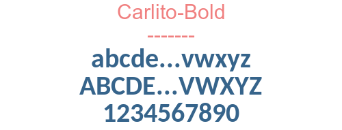 Carlito-Bold