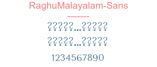 RaghuMalayalam-Sans