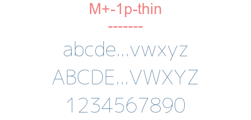 M+-1p-thin