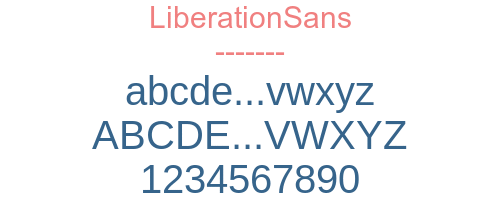 LiberationSans