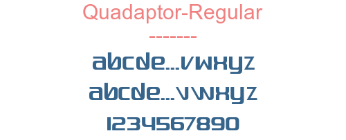 Quadaptor-Regular