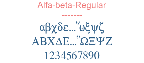 Alfa-beta-Regular