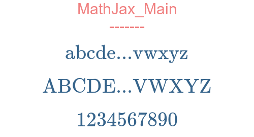 MathJax Main