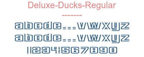 Deluxe-Ducks-Regular