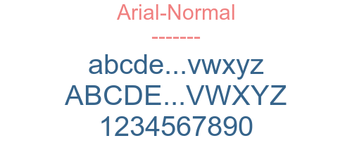 Arial-Normal