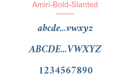 Amiri-Bold-Slanted