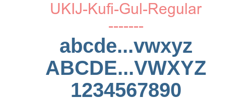 UKIJ-Kufi-Gul-Regular