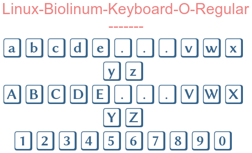 Linux-Biolinum-Keyboard-O-Regular