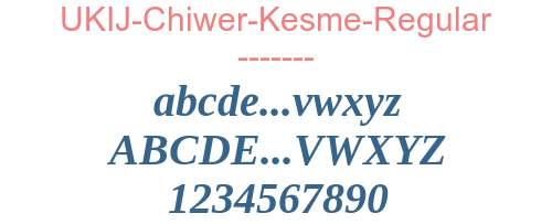 UKIJ-Chiwer-Kesme-Regular