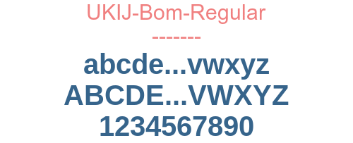 UKIJ-Bom-Regular