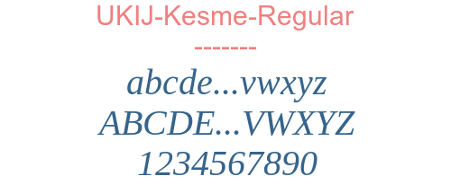 UKIJ-Kesme-Regular